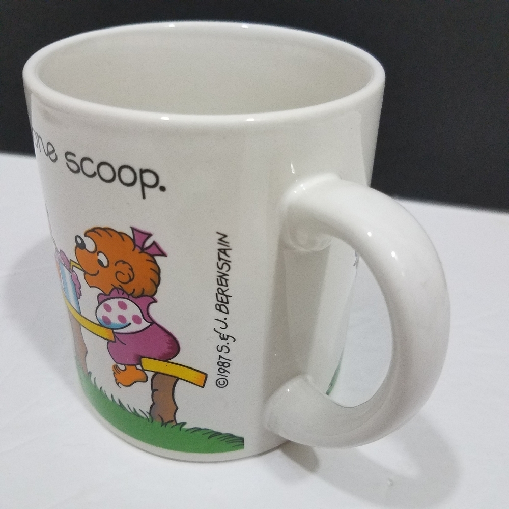 Princess House 1987 Bernstein Bear Mugs New - Picture 6 of 12